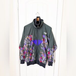 Vintage Swix Retro Windbreaker Jacket Ski Multicolor Size Small